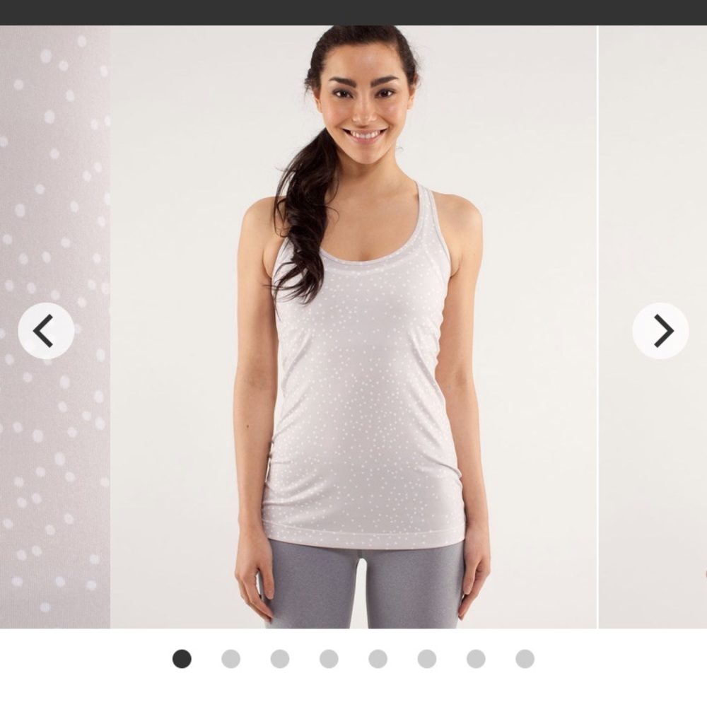 Lululemon Cool Racerback Dune Dot